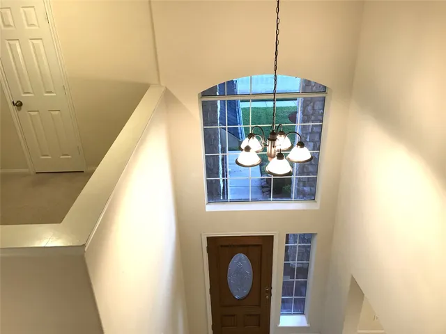 a view of a backyard with a garden