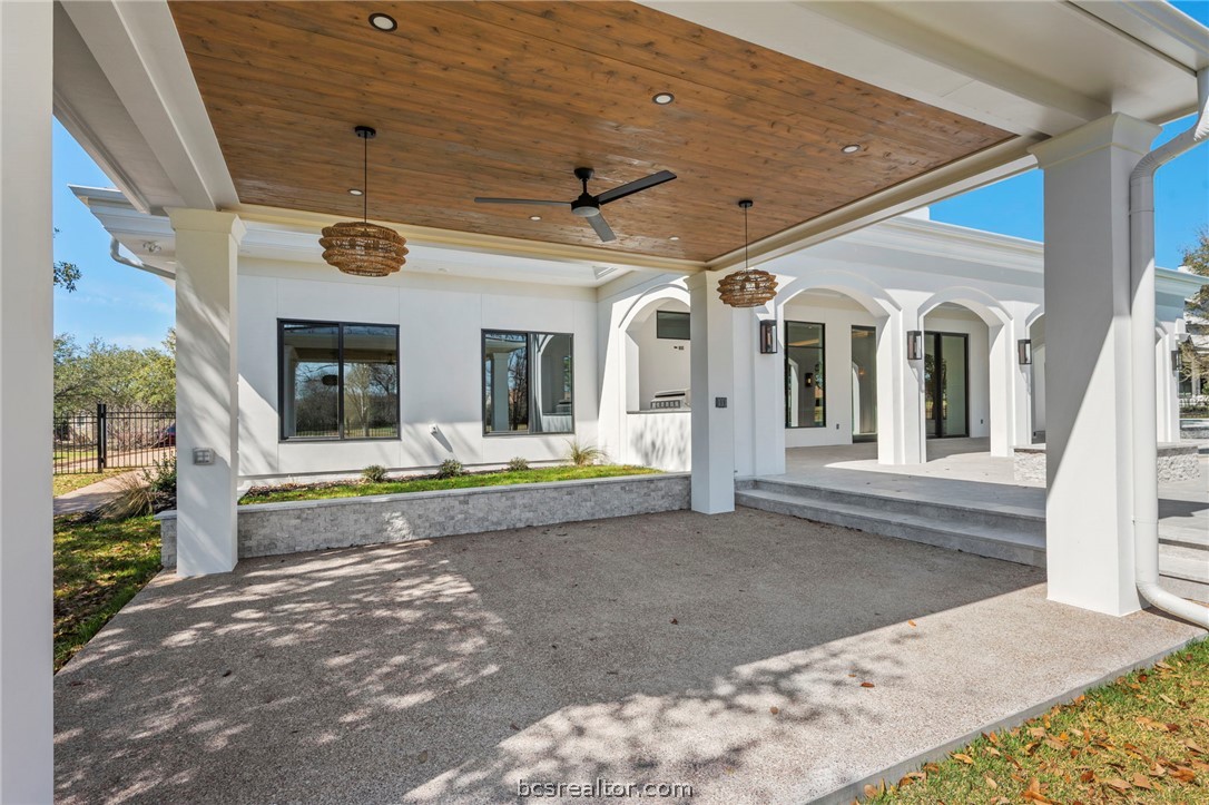 4212 Tuscany Court Bryan, TX 77802 - Photo 34 of 41 a view of a house with a swimming pool