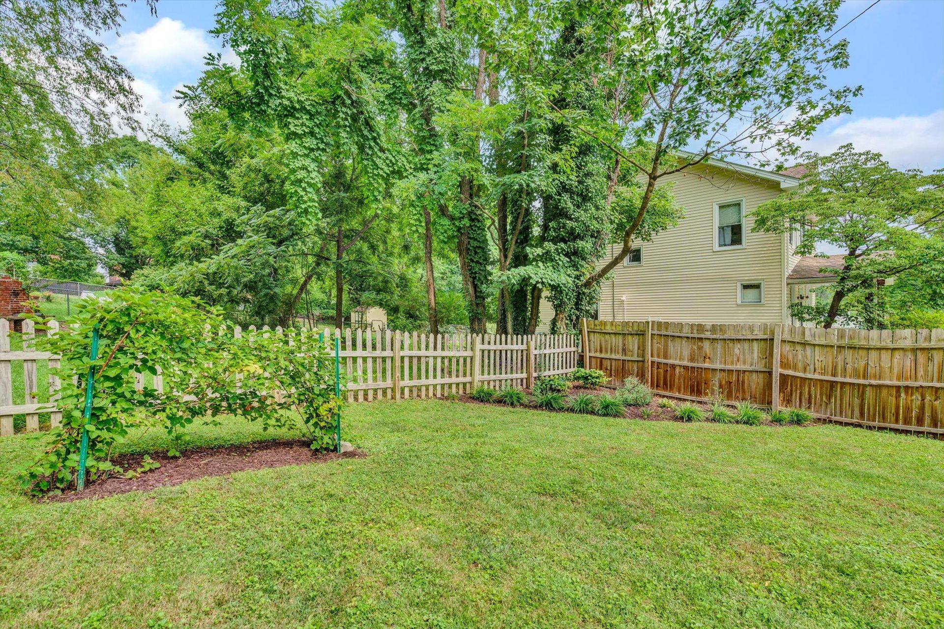 2630 Tillett Road Southwest Roanoke, VA 24015 - Photo 32 of 36 Fenced Back Yard