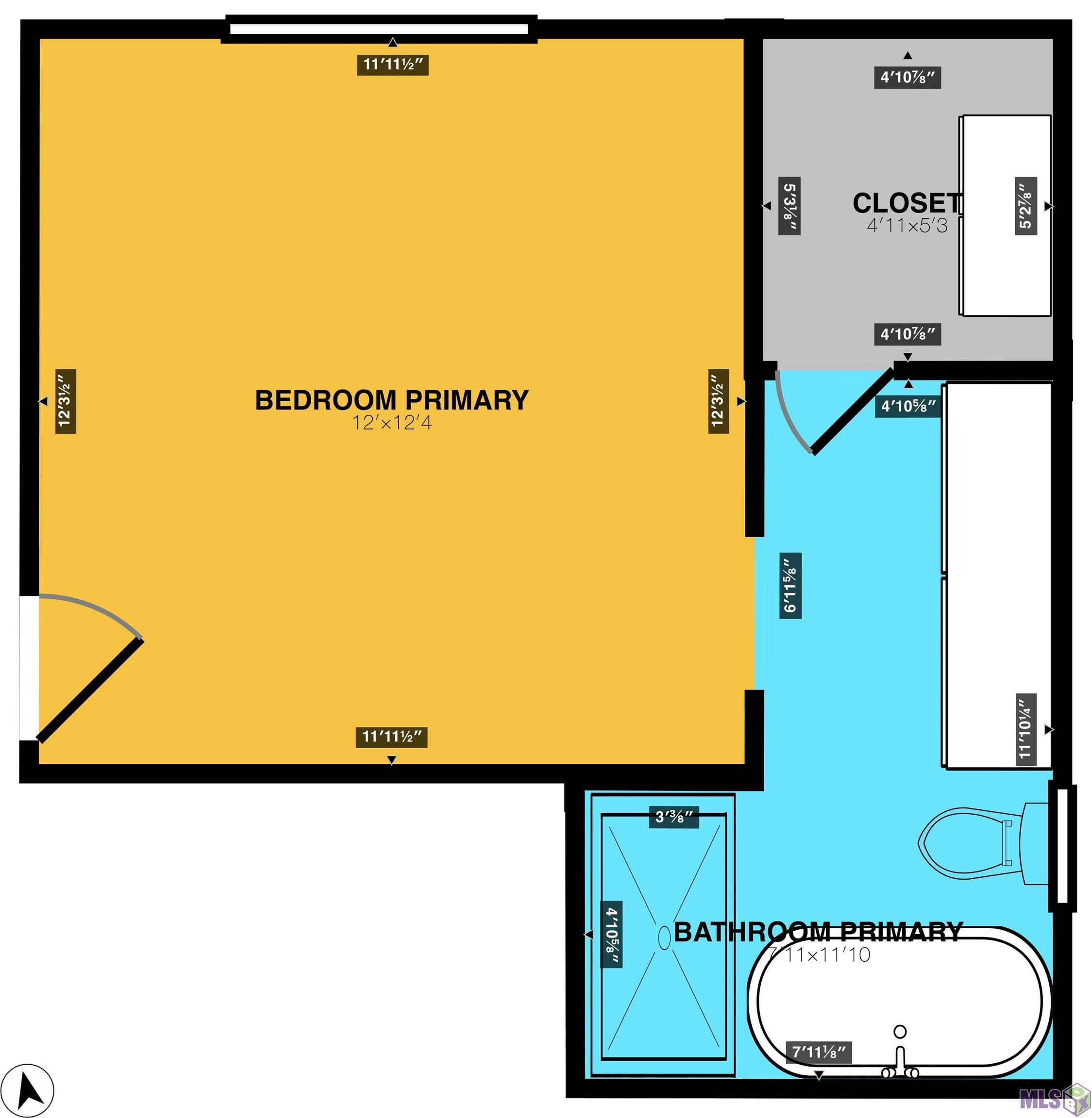 7513 Quorum Drive Baton Rouge, LA 70817 - Photo 23 of 34 LiDAR Created Plan