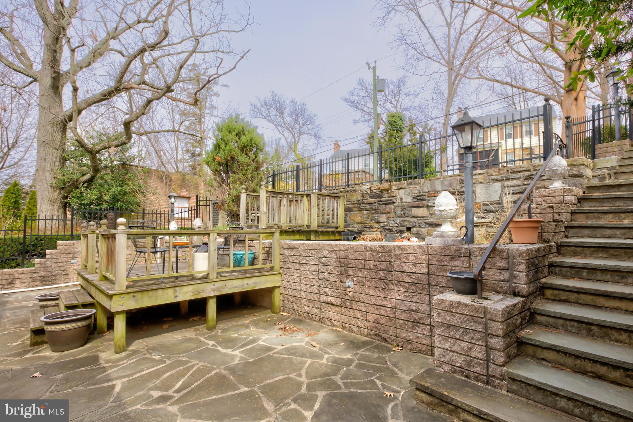 4119 Westview Road Baltimore, MD 21218 - Photo 44 of 51 Beautiful stone work. Steps lead up to pool