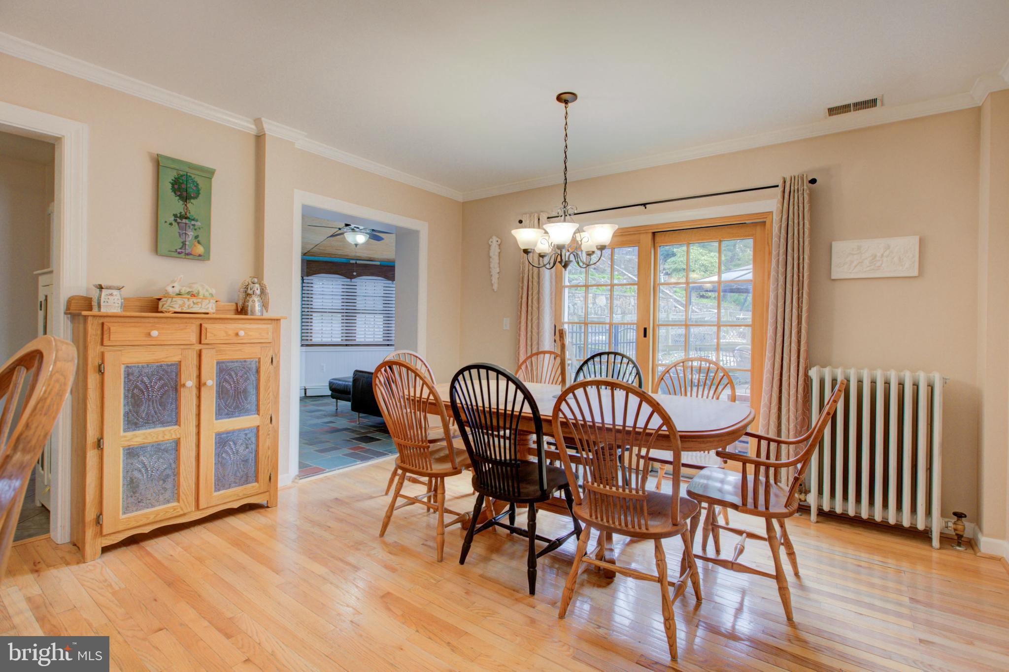 4119 Westview Road Baltimore, MD 21218 - Photo 10 of 51 Dining area with French doors to patio