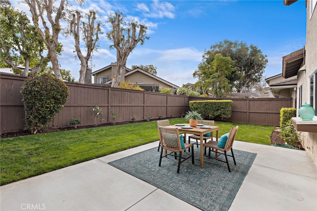 8 Caraway Irvine, CA 92604 - Photo 27 of 33 a view of a house with a yard and sitting area