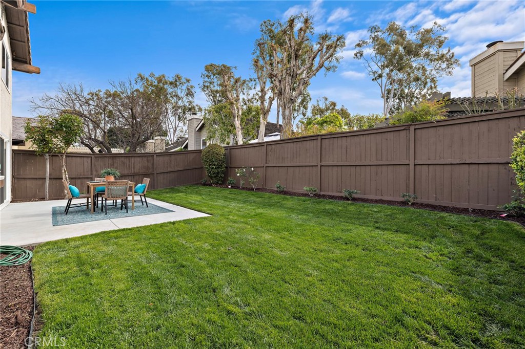 8 Caraway Irvine, CA 92604 - Photo 30 of 33 a view of a backyard with sitting area