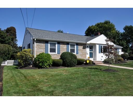 16 Wadsworth Road Arlington, MA 02476 - Photo 31 of 35 a front view of a house with a yard