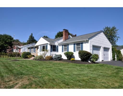 16 Wadsworth Road Arlington, MA 02476 - Photo 34 of 35 a front view of a house with a garden