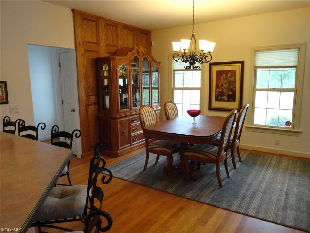 1122 Nance Road King, NC 27021 - Photo 30 of 30 Open floor plan with dining area. Other options for dining as well on the attached den/sunroom or living room area.