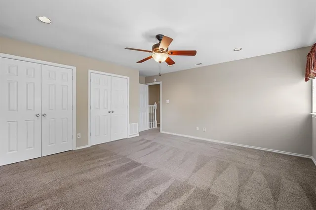 a view of a backyard with plants