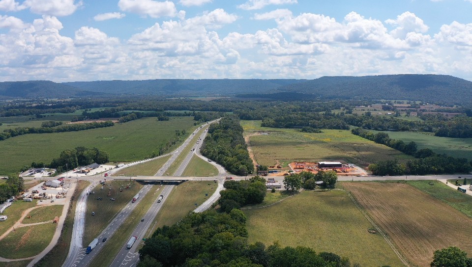 0 Us Highway Pelham, TN 37366 - Photo 3 of 8 an aerial view of a house with a garden