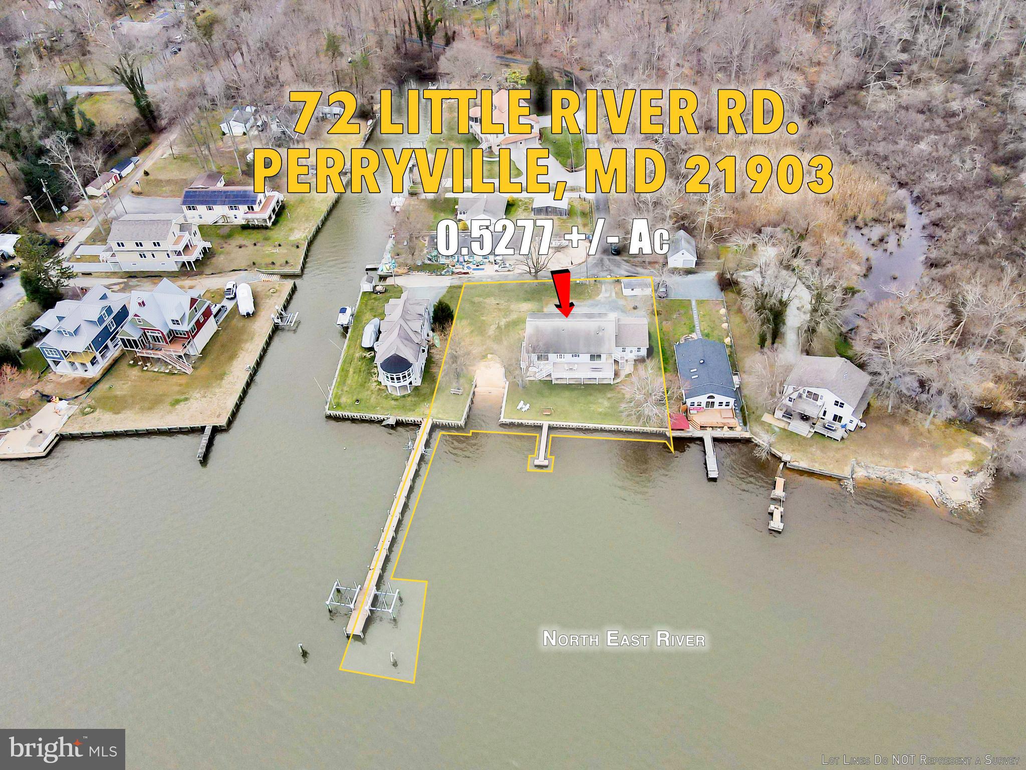 72 Little River Road Perryville, MD 21903 - Photo 3 of 72 Waterfront home with dock, boat and ski lift!