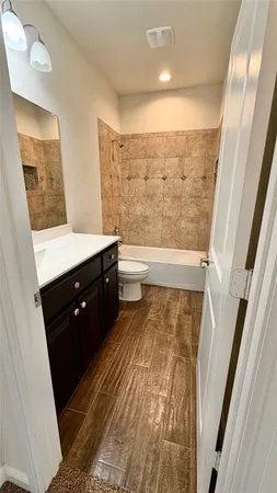 a view of a garden from a balcony