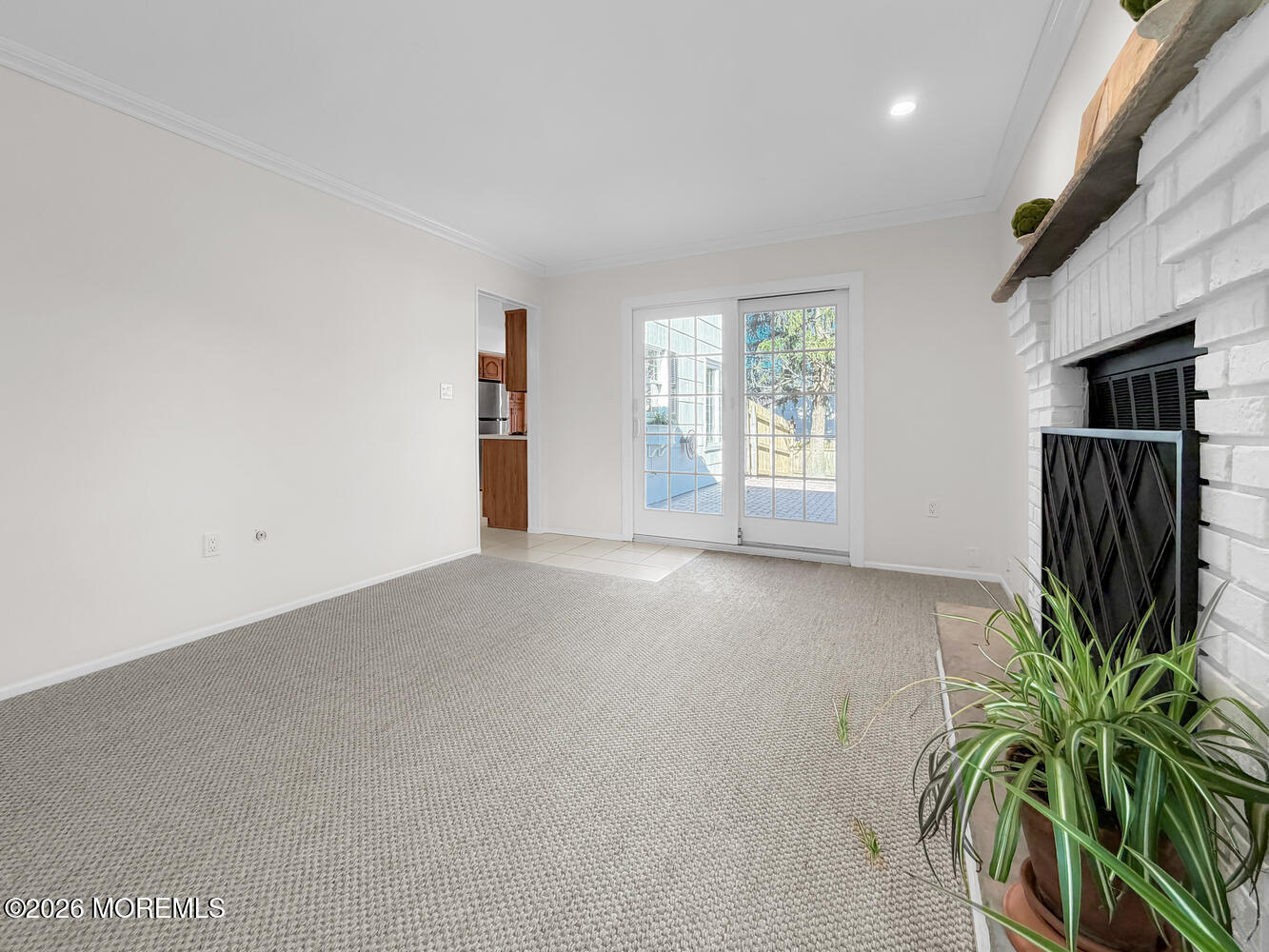 7 Meadow Court Hazlet, NJ 07730 - Photo 33 of 68 an empty room with windows and potted plants