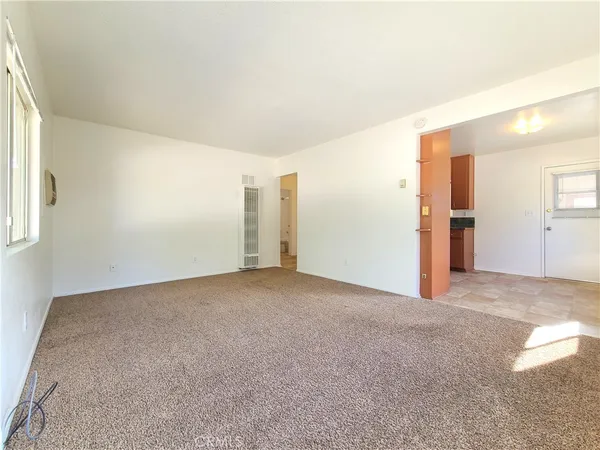 a view of empty room