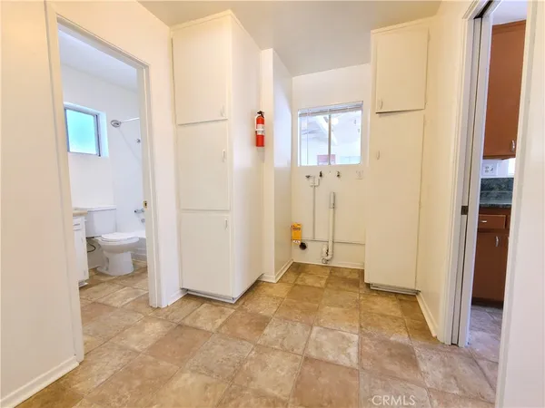 a view of a bathroom with a sink and a toilet