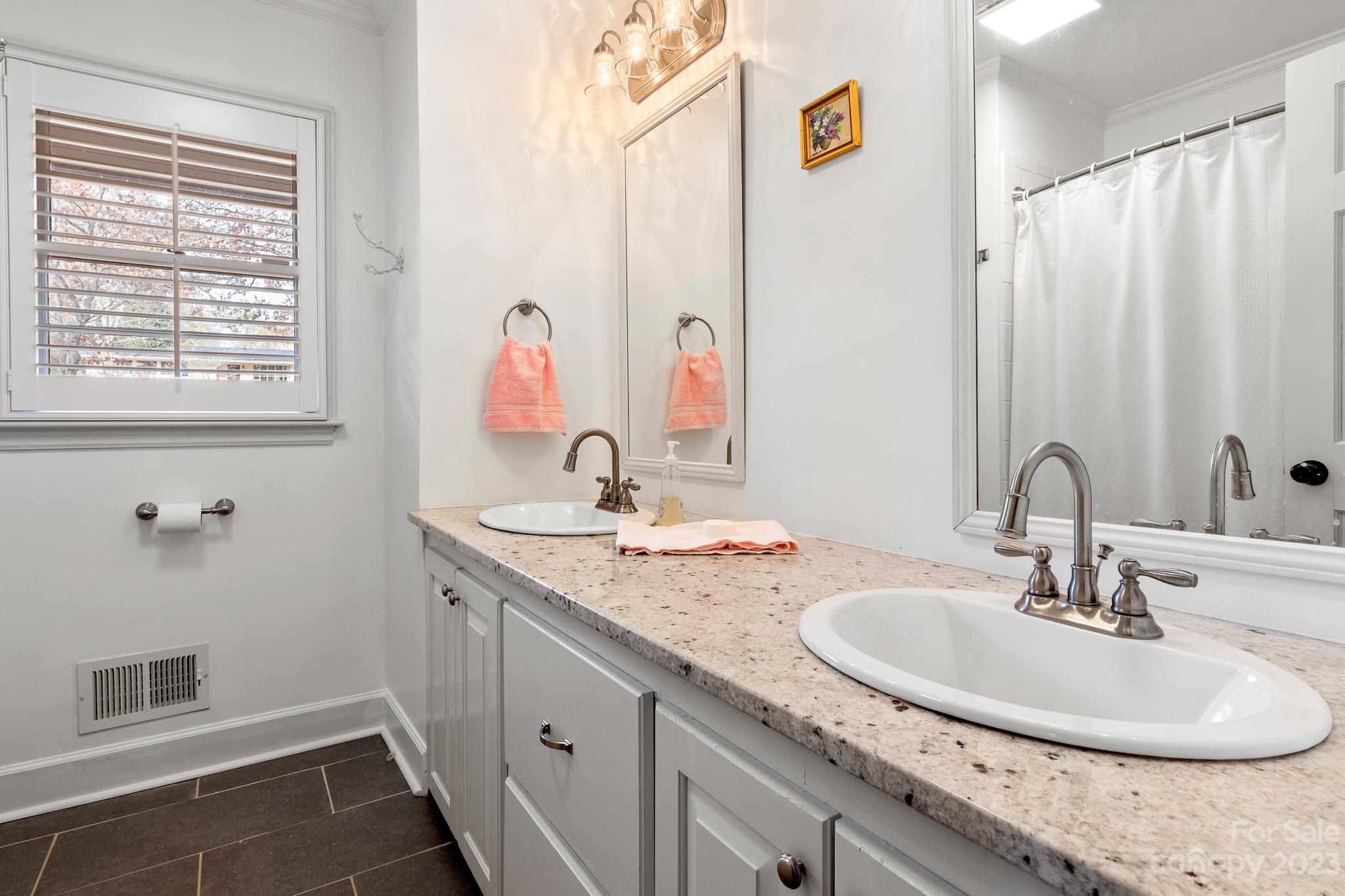 209 Country Club Road Shelby, NC 28150 - Photo 28 of 42 a bathroom with a sink and a mirror