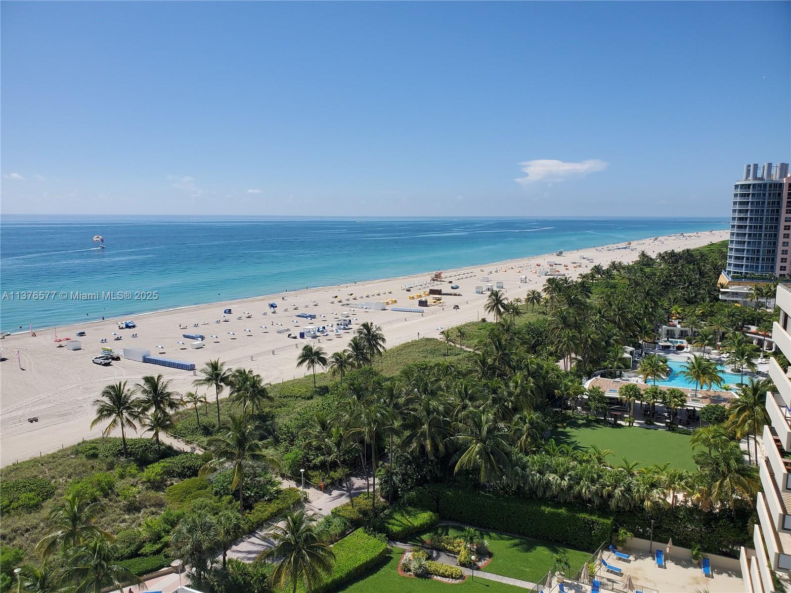 100 Lincoln Road, Unit 1244 Miami Beach, FL 33139 - Photo 5 of 68 an aerial view of beach and ocean