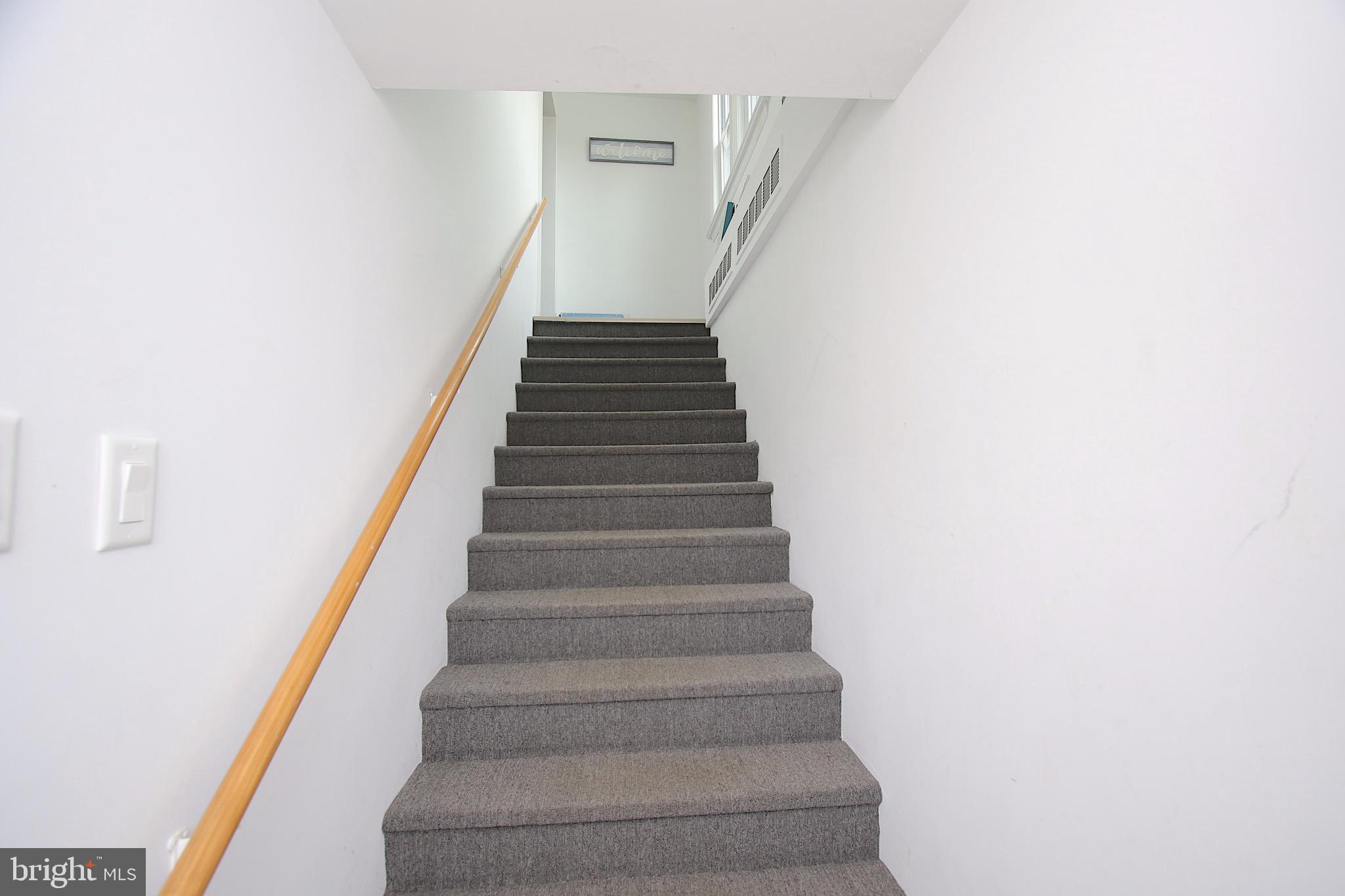 430 Dock Road Beach Haven, NJ 08008 - Photo 13 of 31 Stairs from entry to second floor