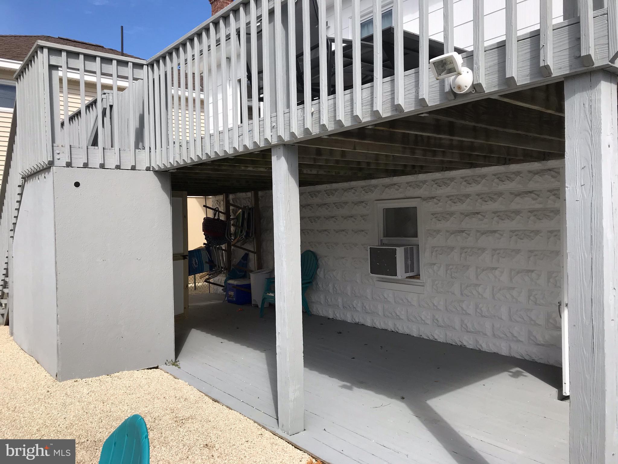 430 Dock Road Beach Haven, NJ 08008 - Photo 31 of 31 Backyard outdoor shower and patio under deck