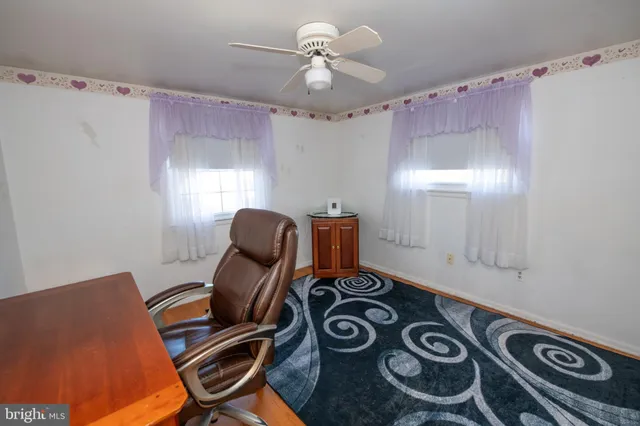 a view of workspace with equipment