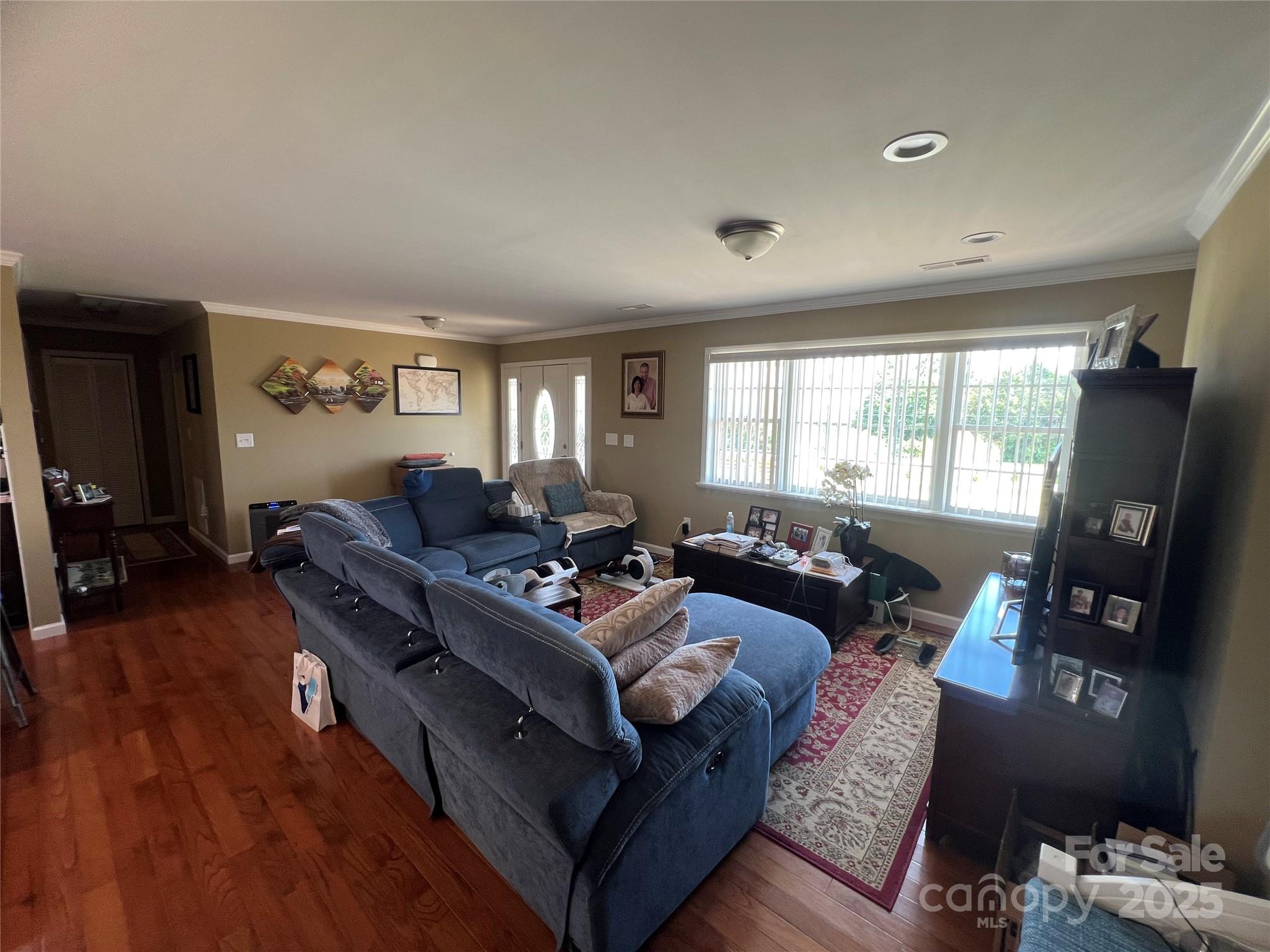 1301 Double Springs Church Road Shelby, NC 28150 - Photo 10 of 42 a living room with furniture and a flat screen tv