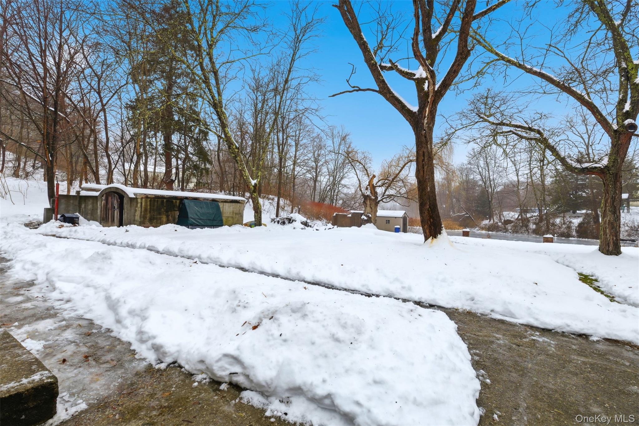 63 Parksville Road Pleasant Valley, NY 12569 - Photo 12 of 20 a view of snow on the side of a road