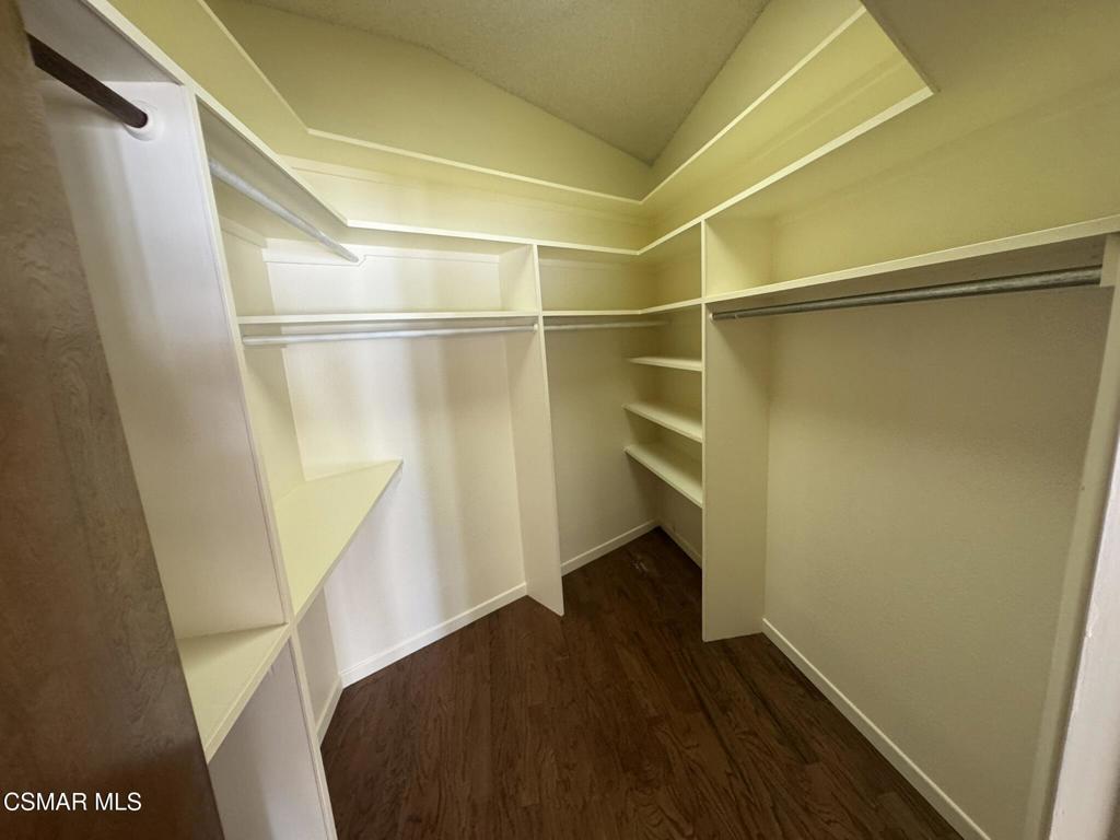 381 Laguna Terrace Simi Valley, CA 93065 - Photo 16 of 48 a view of walk in closet with wooden floor