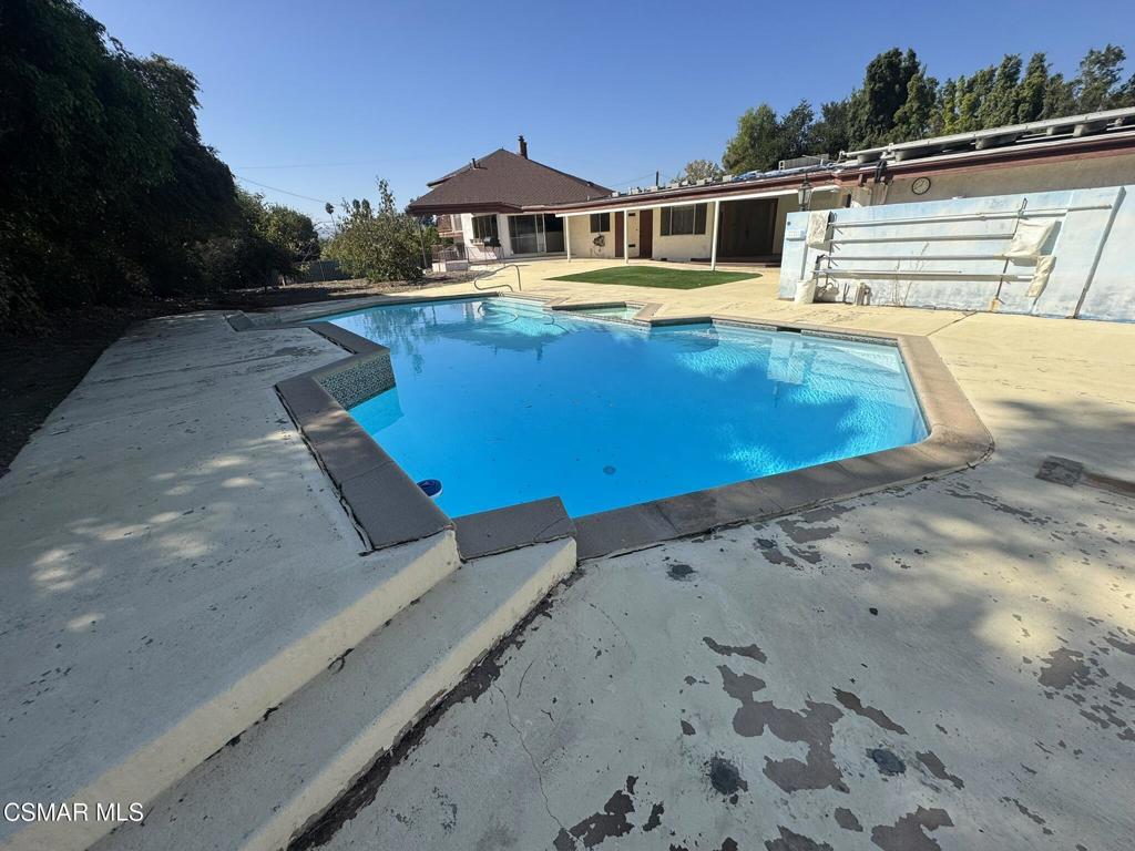 381 Laguna Terrace Simi Valley, CA 93065 - Photo 34 of 48 a view of a house with pool