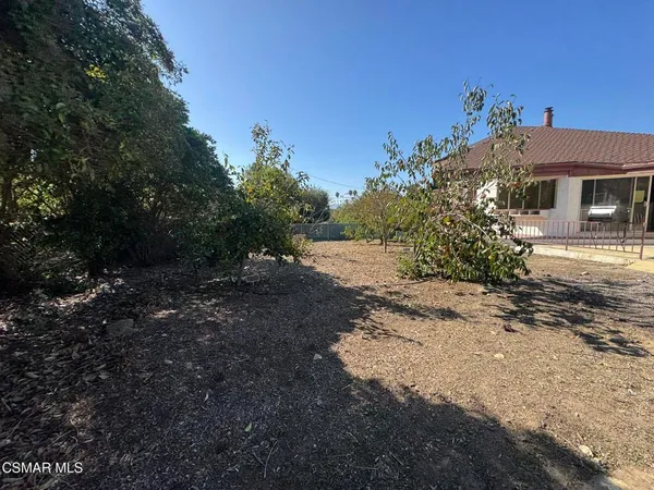 a backyard of a house
