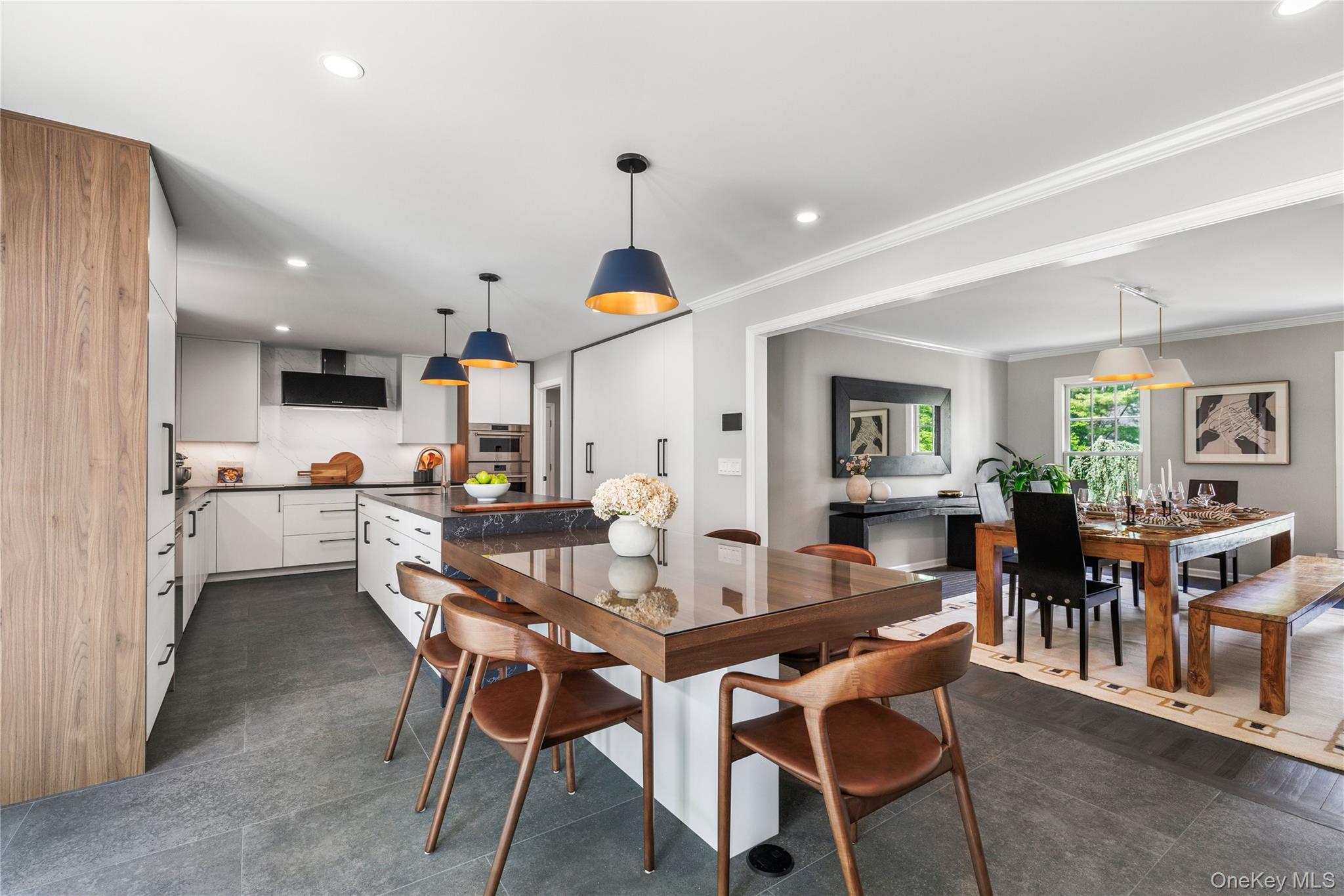 19 John Jay Place Rye, NY 10580 - Photo 13 of 45 The kitchen's dine-in table fosters daily conviviality without making any concessions to comfort and convenience.