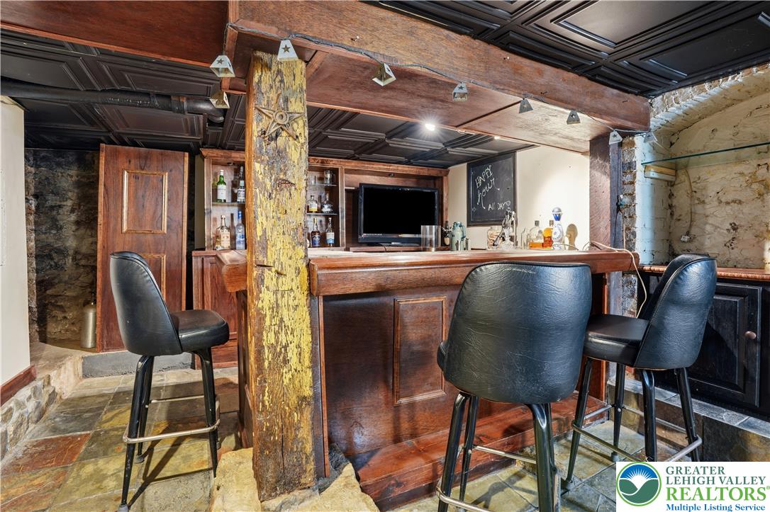 2014 Linden Street Bethlehem, PA 18017 - Photo 52 of 85 A rustic, well-appointed bar area awaits entertaining.