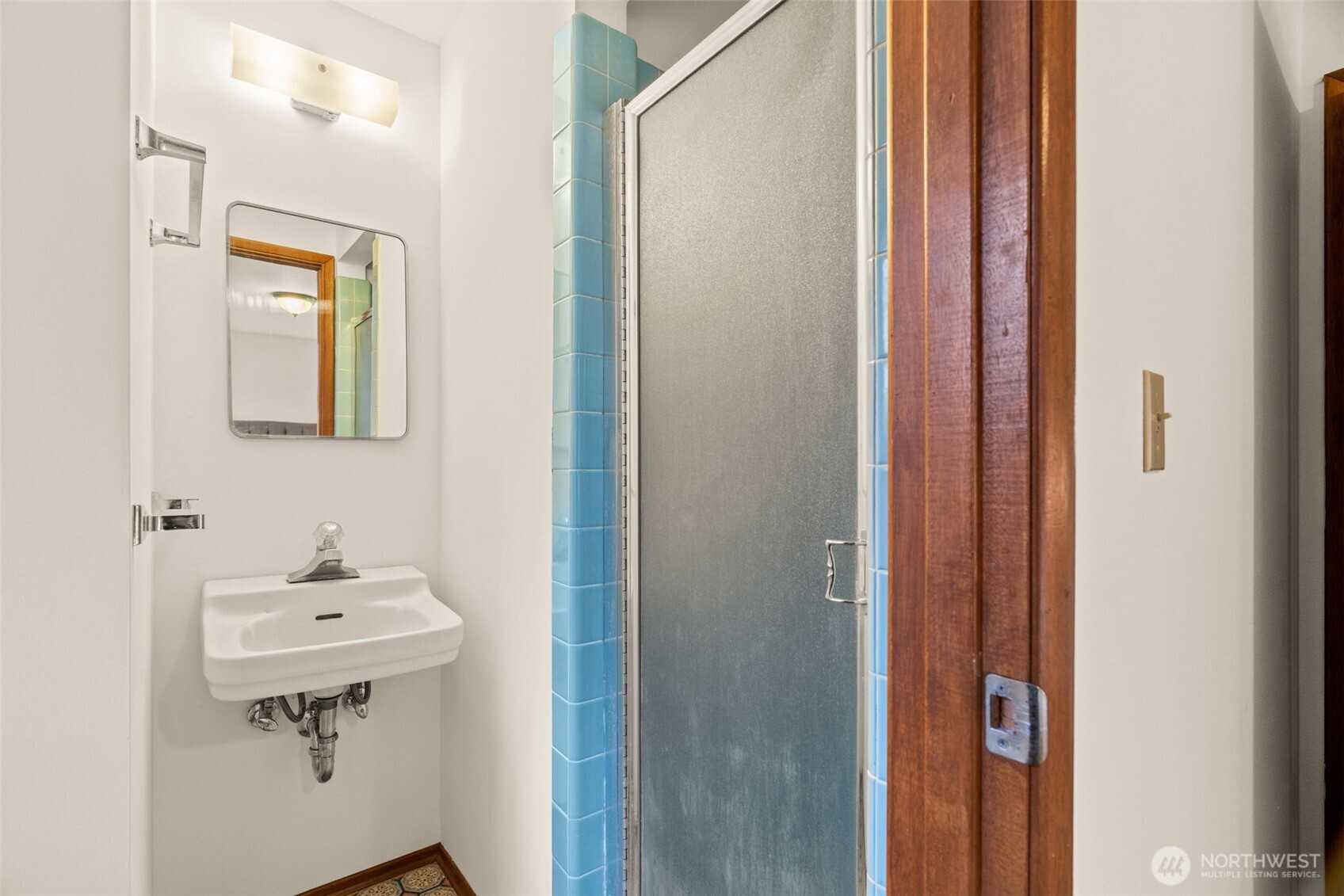 22039 98th Place West Edmonds, WA 98020 - Photo 16 of 32 a bathroom with a sink and a mirror