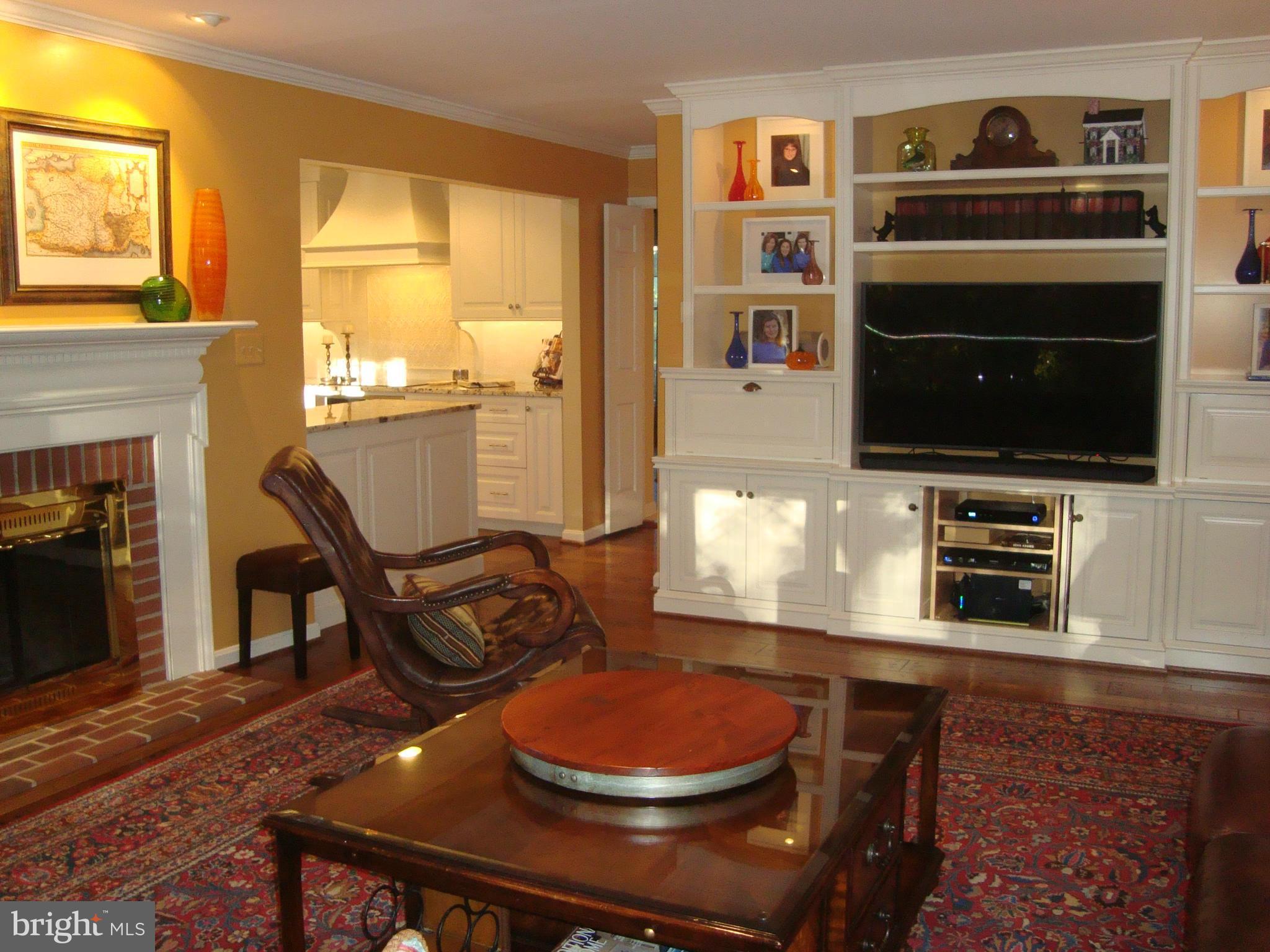 2124 Highland Ridge Drive Phoenix, MD 21131 - Photo 16 of 30 Fireplace & Custom Built-ins In Family Room