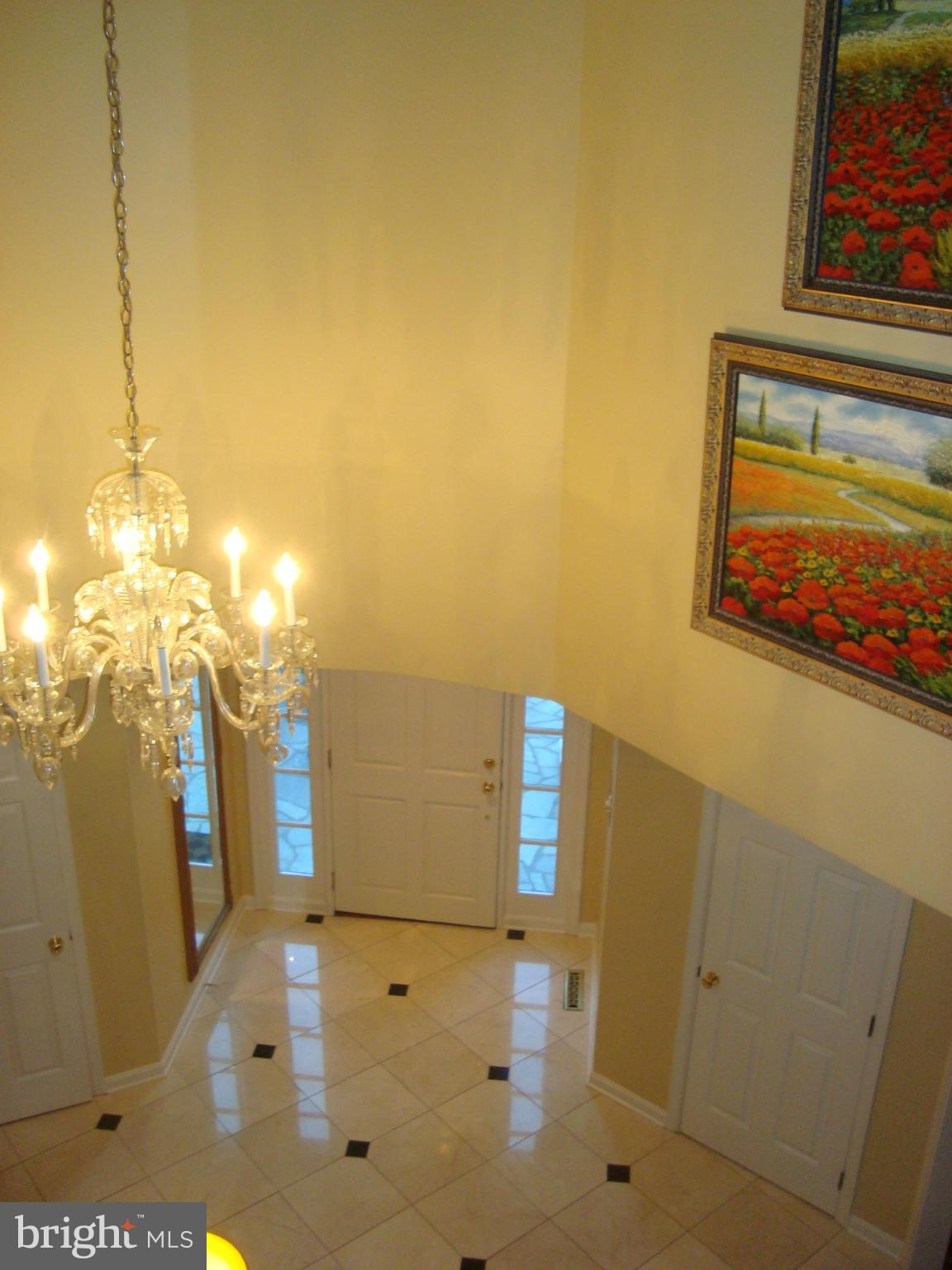2124 Highland Ridge Drive Phoenix, MD 21131 - Photo 17 of 30 Grand 2-Story Foyer W/Crystal Chandelier