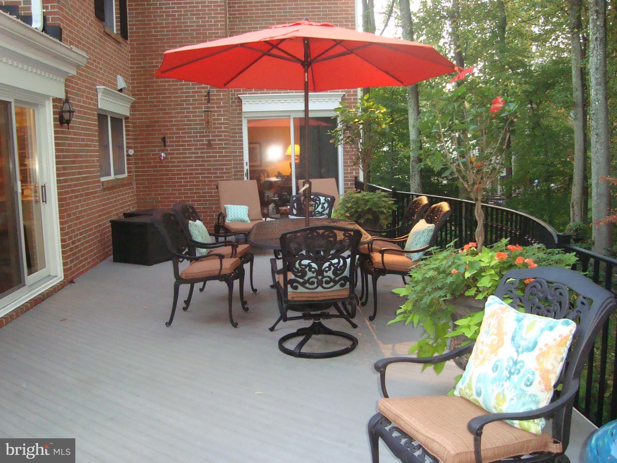 2124 Highland Ridge Drive Phoenix, MD 21131 - Photo 3 of 30 Huge Timbertec Deck Off Kitchen & Family Room