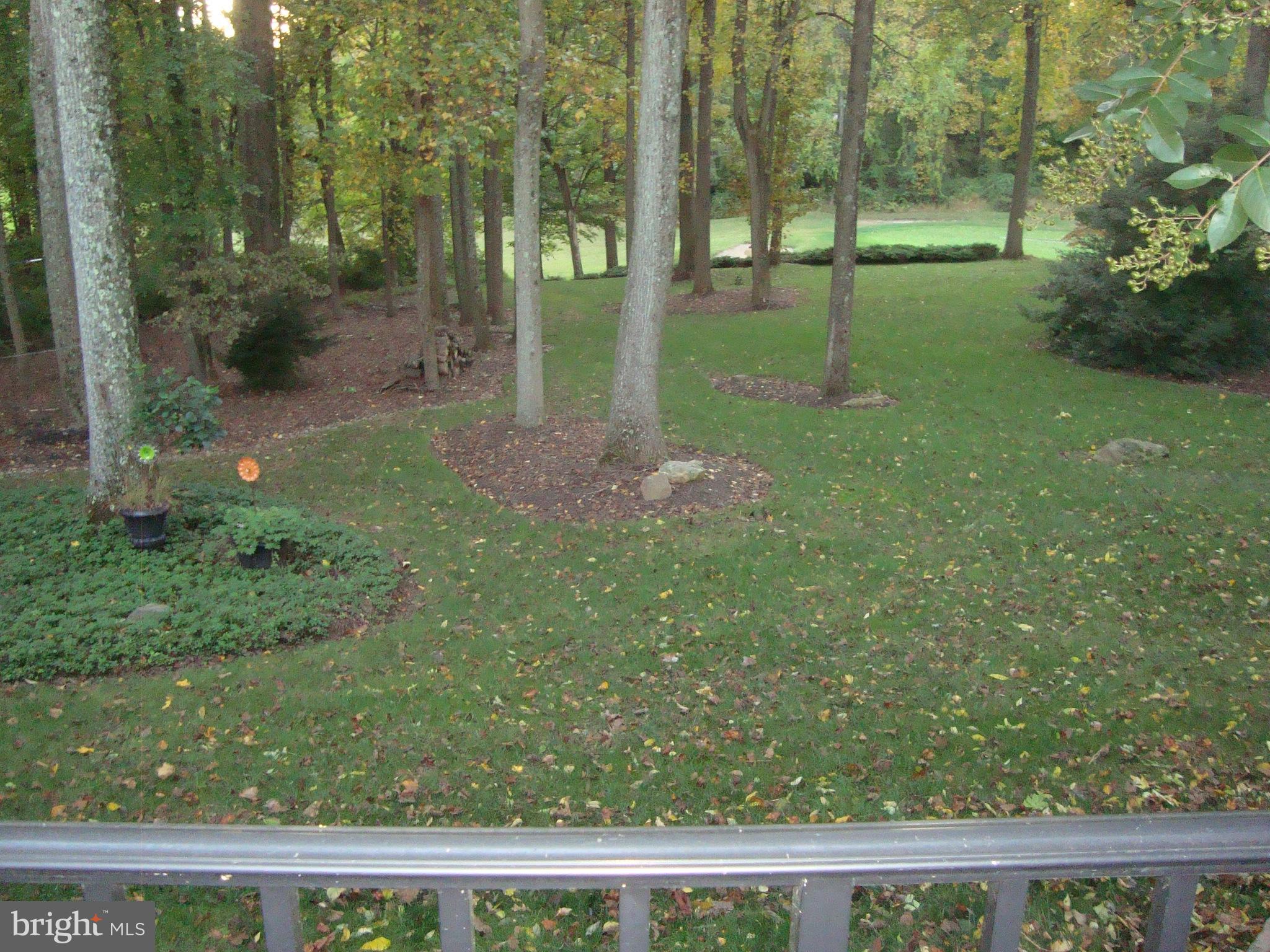 2124 Highland Ridge Drive Phoenix, MD 21131 - Photo 4 of 30 View From Deck Of Back Yard & Golf Course