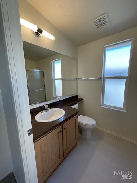 8156 D Street Windsor, CA 95492 - Photo 15 of 16 Second bathroom has new flooring, lighting, and vanity.