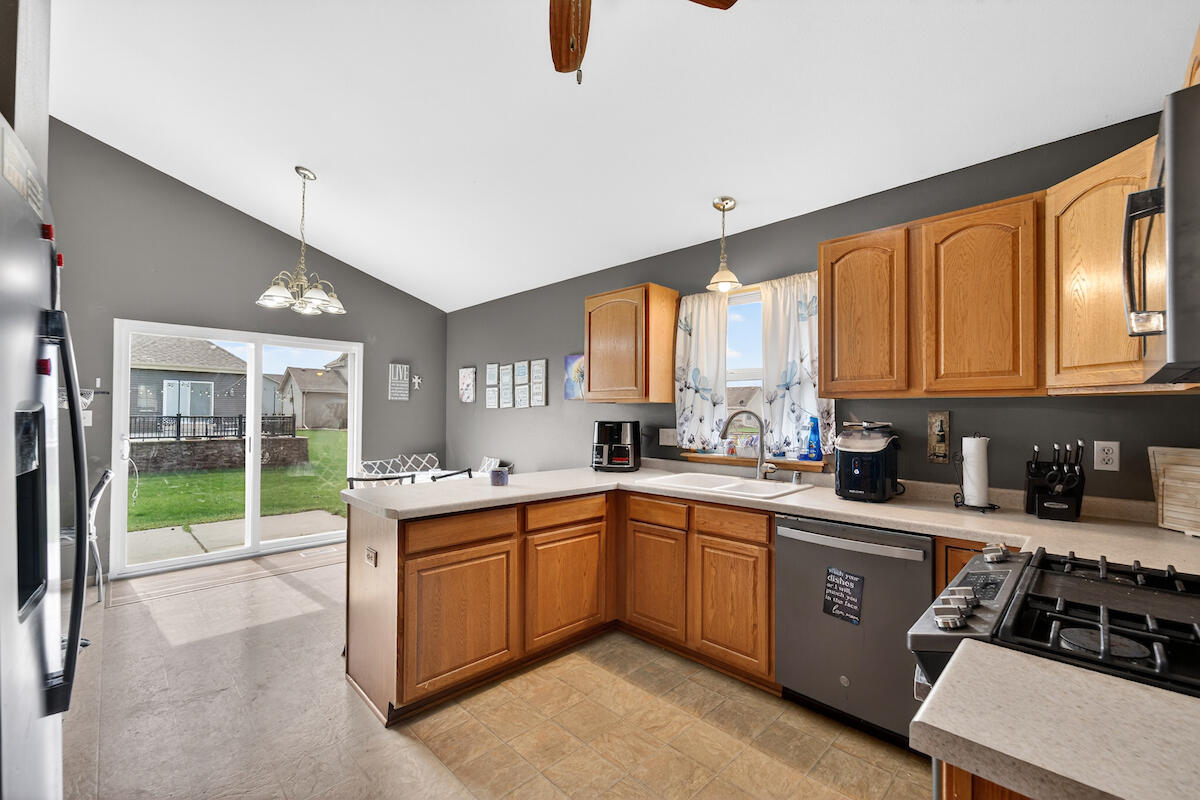 3929 Scenic Way Caledonia, WI 53126 - Photo 5 of 19 Sliding Doors to patio