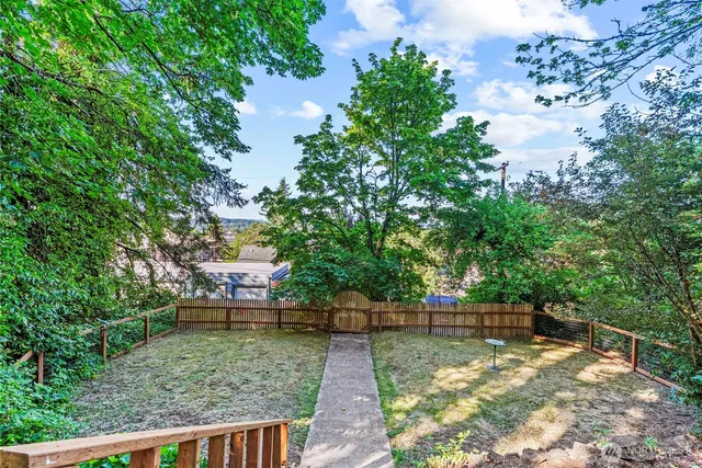 a view of outdoor space and yard