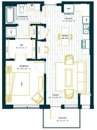 $1,988 | 650 Portland Avenue South, Unit 745, Minneapolis, MN 55415