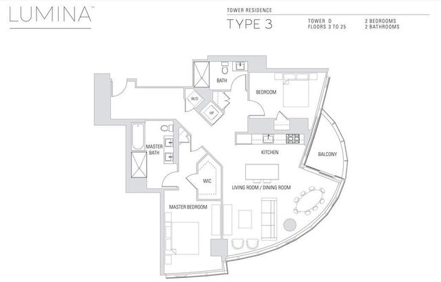 a room with furniture