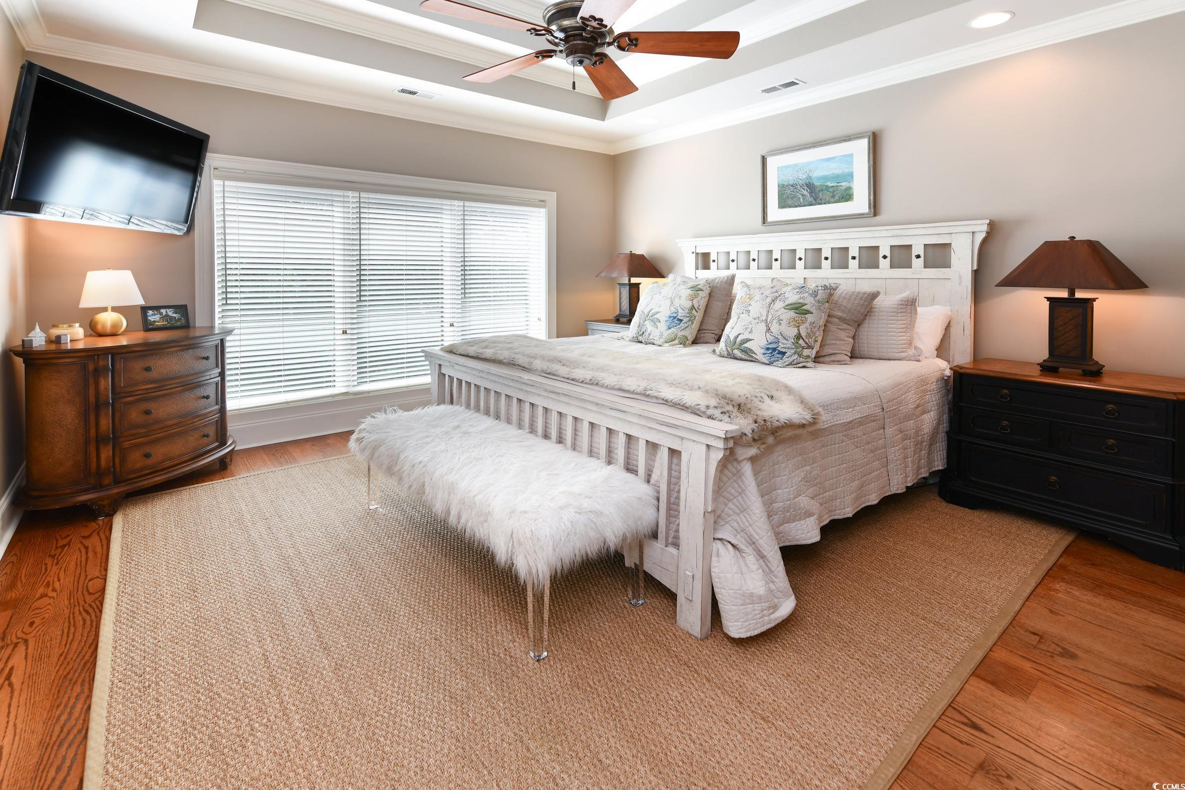 25 Orchard Avenue Murrells Inlet, SC 29576 - Photo 14 of 40 Bedroom featuring light hardwood / wood-style floo