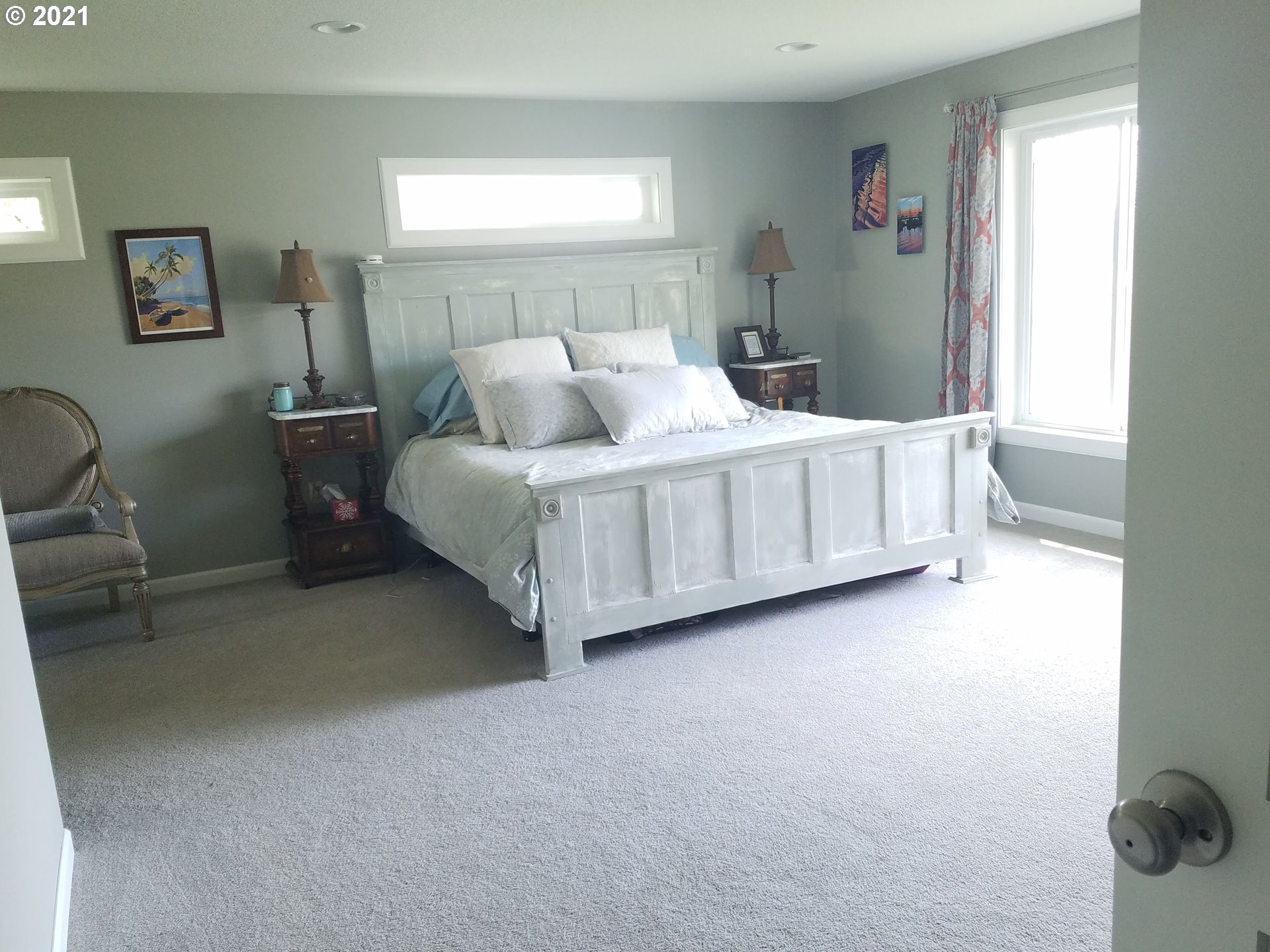 27225 Dave Road Canby, OR 97013 - Photo 11 of 31 a bed room with a bed and a chair
