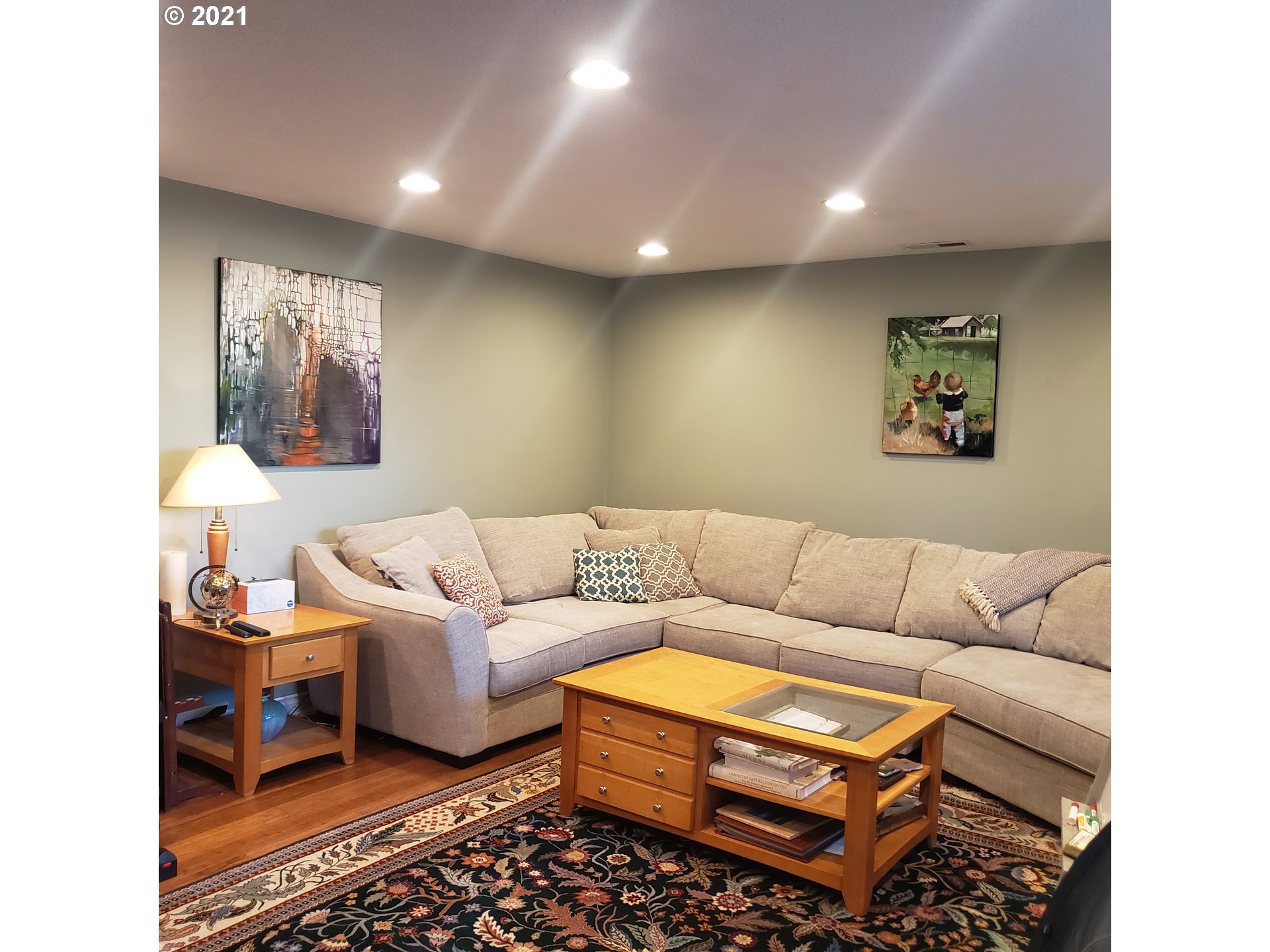 27225 Dave Road Canby, OR 97013 - Photo 8 of 31 a living room with furniture and a rug