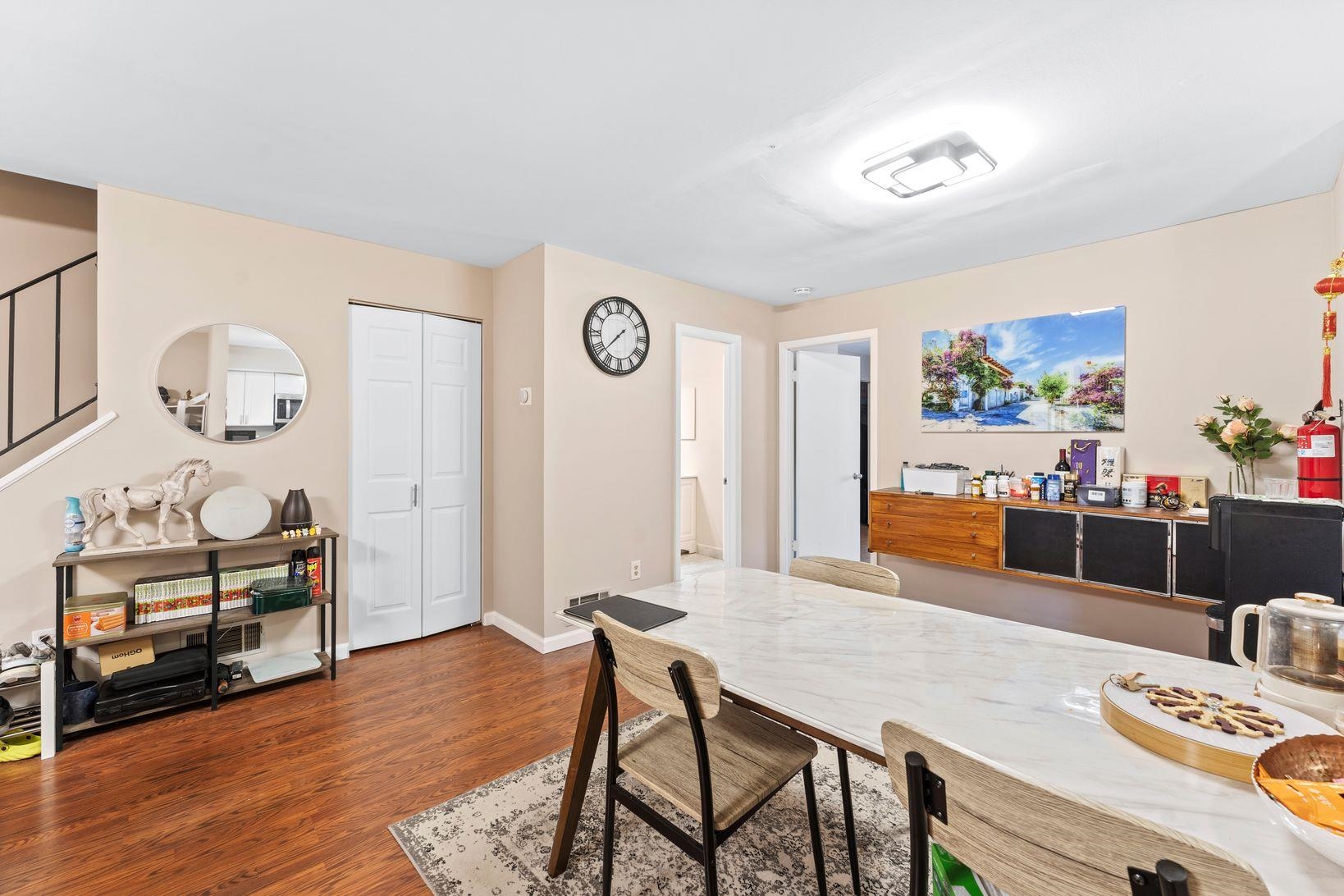 601 River Renaissance East Rutherford, NJ 07073 - Photo 9 of 26 a view of a livingroom with furniture and wooden floor