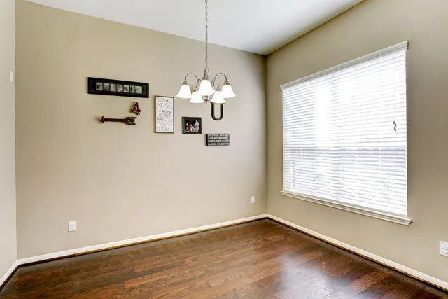 a view of a livingroom with a window