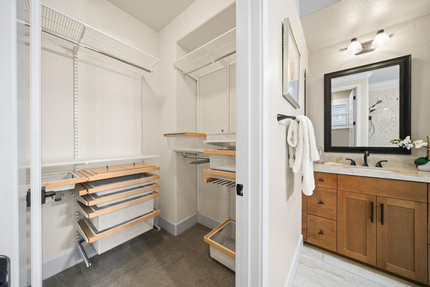 136 Avellino Way Mountain View, CA 94043 - Photo 23 of 40 a view of bathroom with dual sinks