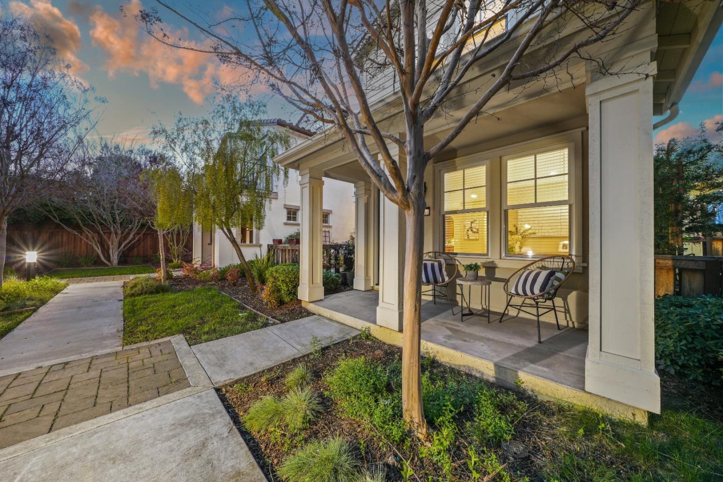 136 Avellino Way Mountain View, CA 94043 - Photo 33 of 40 a view of a chair and table in backyard of the house