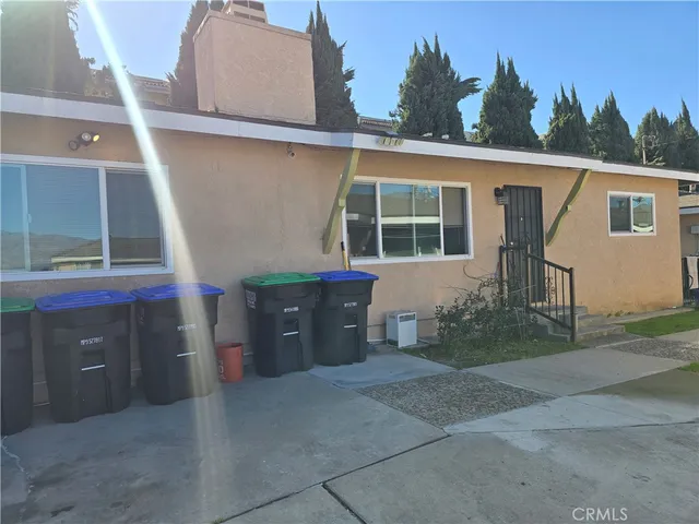 a view of parking garage