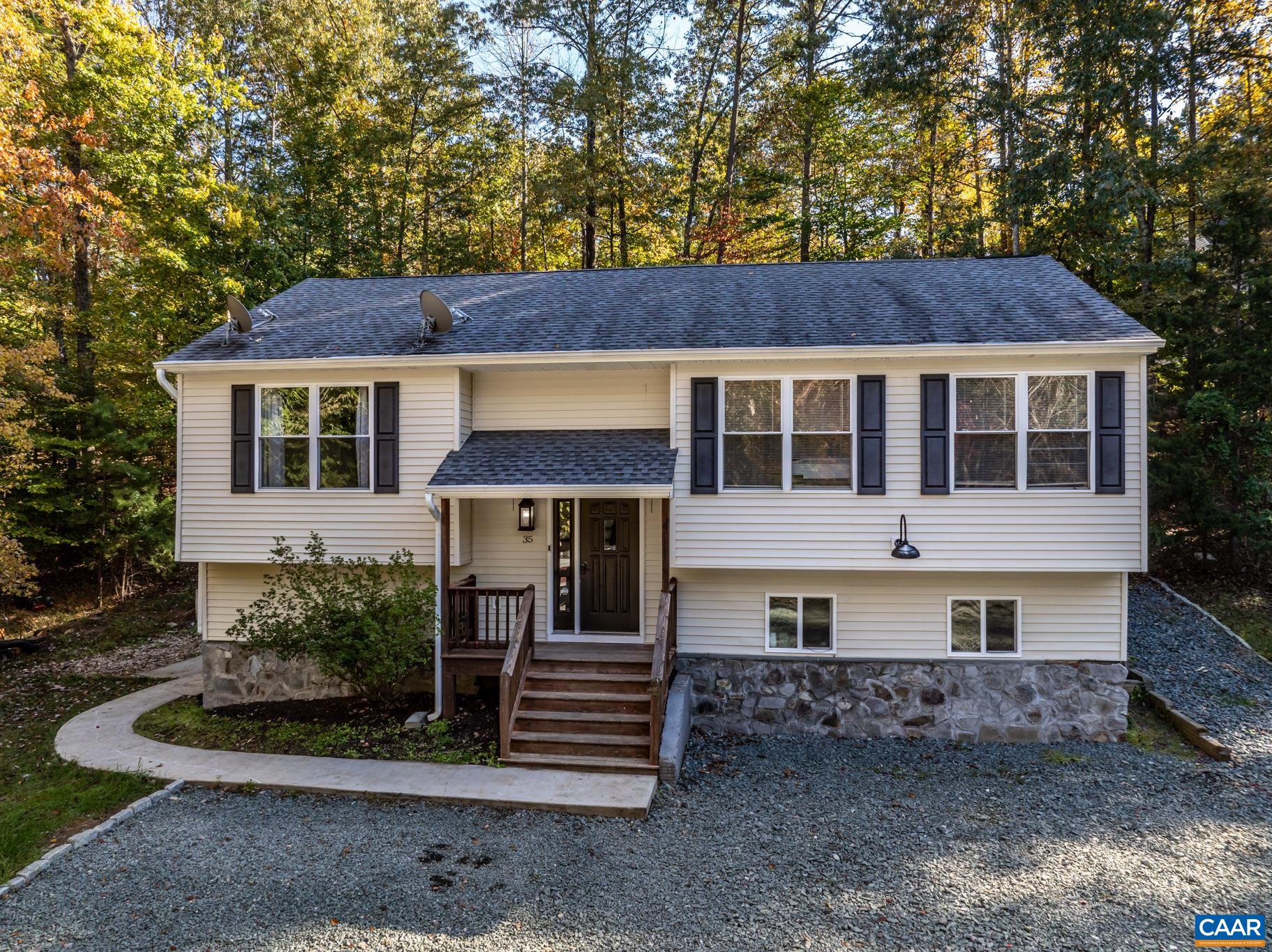 35 Brougham Road Palmyra, VA 22963 - Photo 2 of 27 a view of a house with a yard