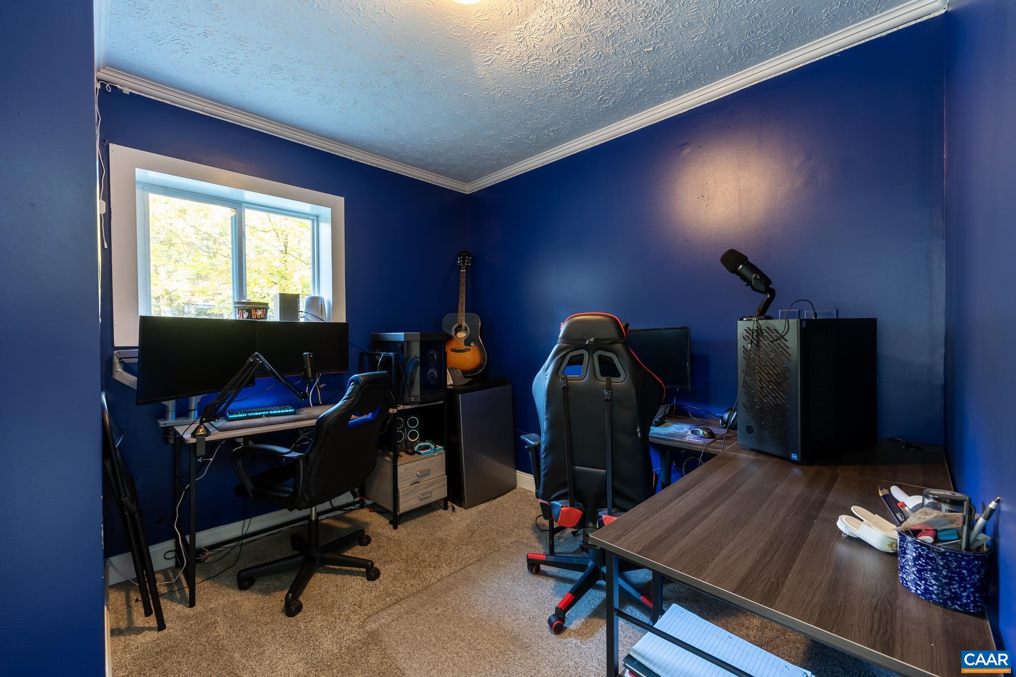 35 Brougham Road Palmyra, VA 22963 - Photo 22 of 27 a view of a workspace with furniture and a window
